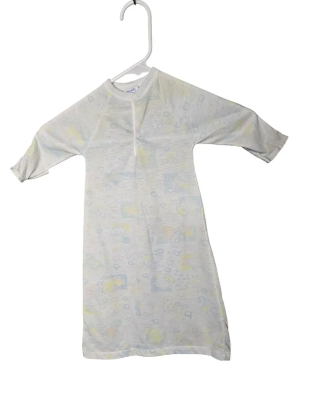 Vintage 90s Pastel Duck One Piece Sleeper